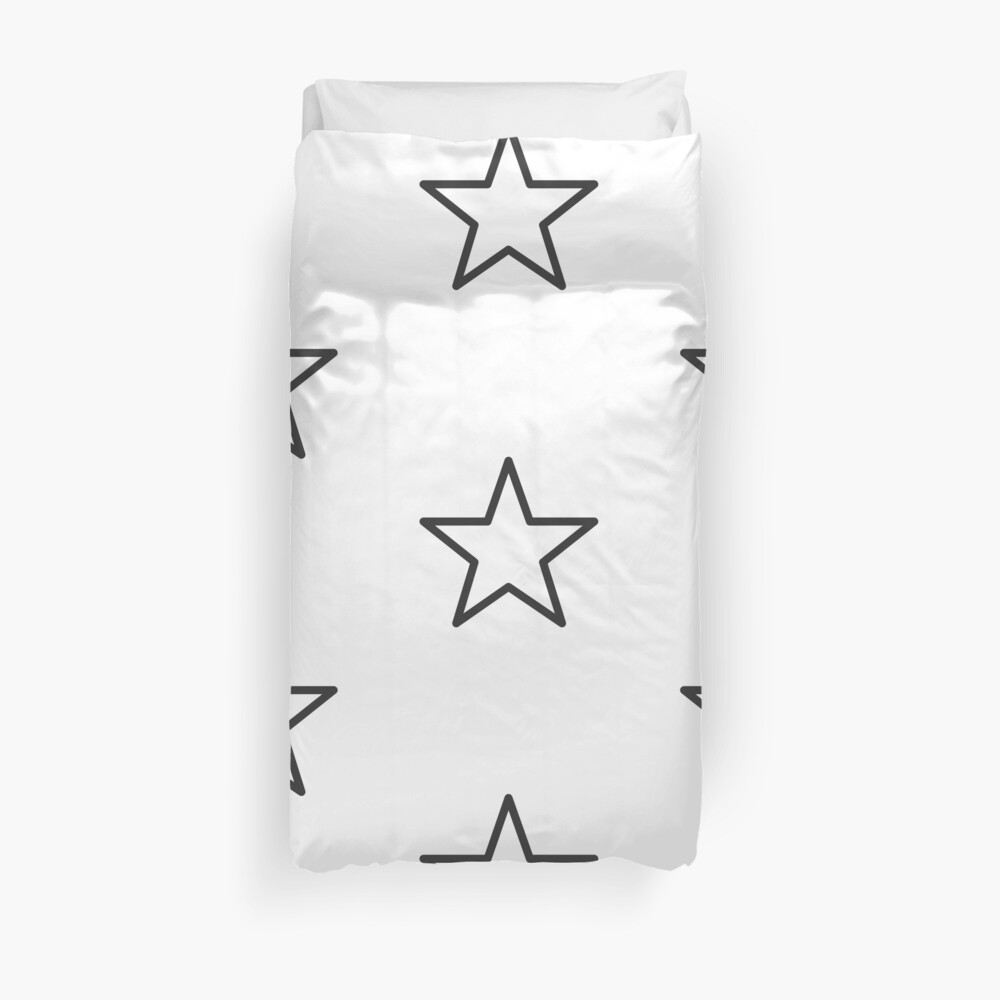 Star shape Duvet Cover