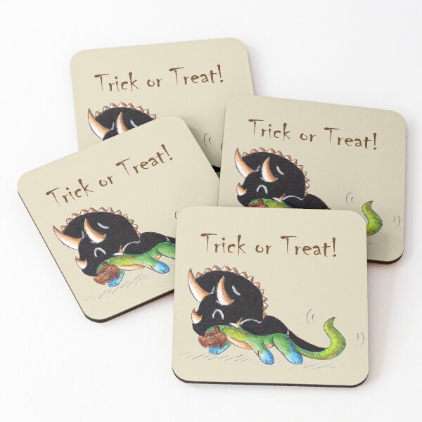 Item preview, Minimaceratops (Trick or Treat) designed and sold by KOKeefeArt.