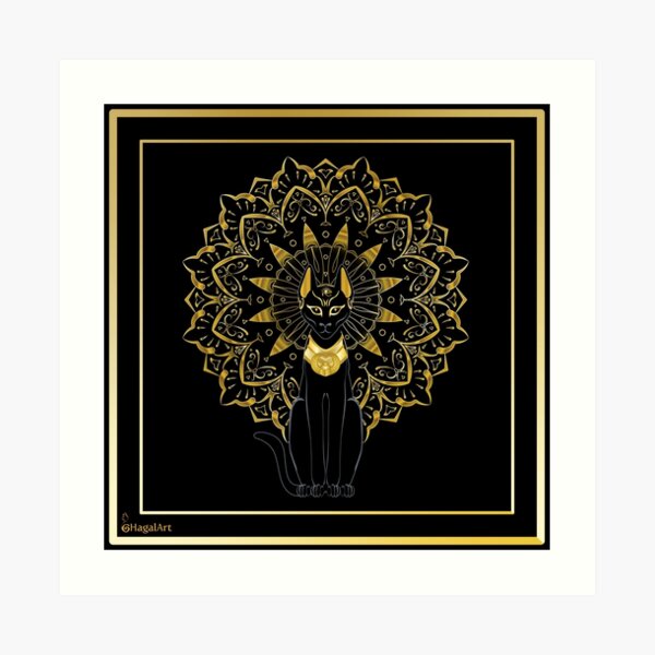 Bastet Art Print