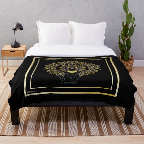 Bastet Throw Blanket