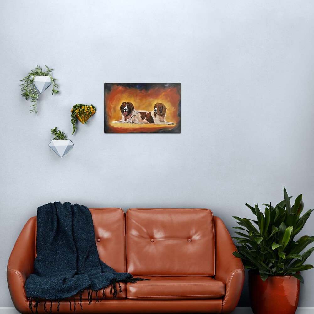 Spaniel Friends - Wall Art Metal Print