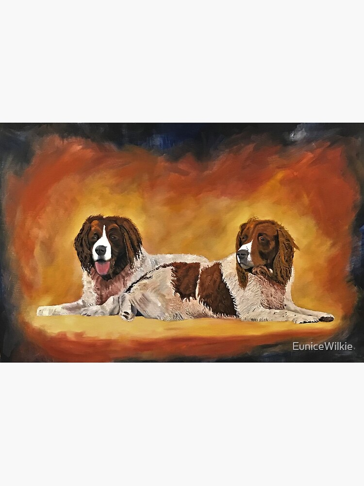 Spaniel Friends - Wall Art by EuniceWilkie