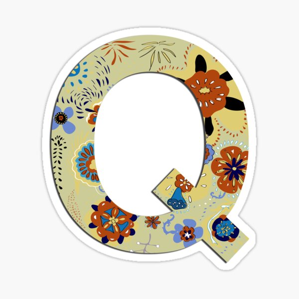 Item preview, Monogram letter Q designed and sold by Emi Yañez.