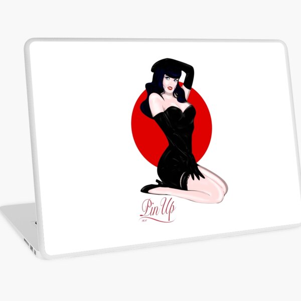Pin up Skin adhésive d'ordinateur