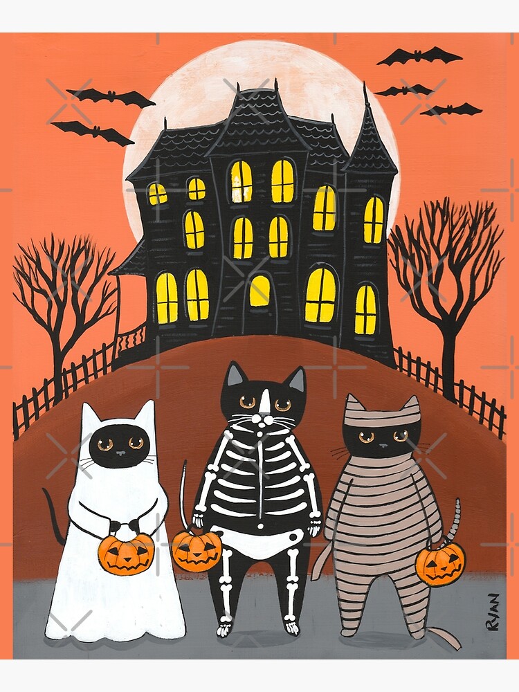 You Go First Trick or Treat Cats by kilkennycat
