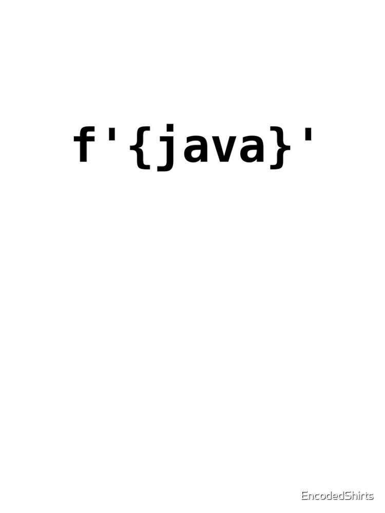 Thumbnail 4 of 4, iPhone Case, Python > Java f-strings designed and sold by EncodedShirts.