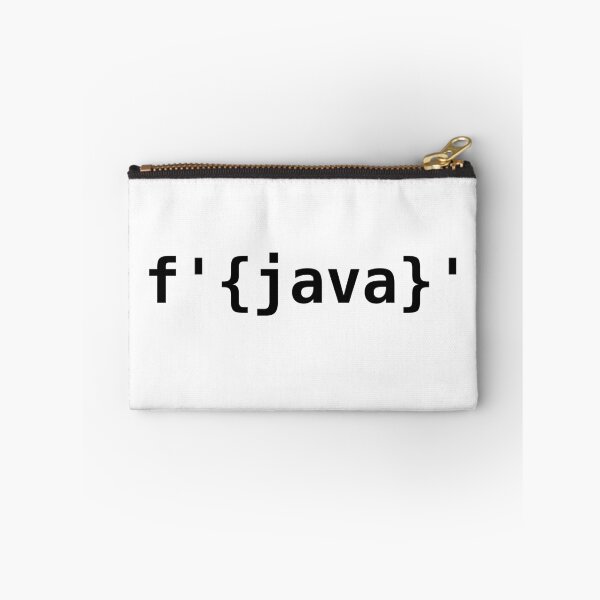 Aperçu de l'œuvre Python> Chaînes f Java créée et vendue par EncodedShirts.