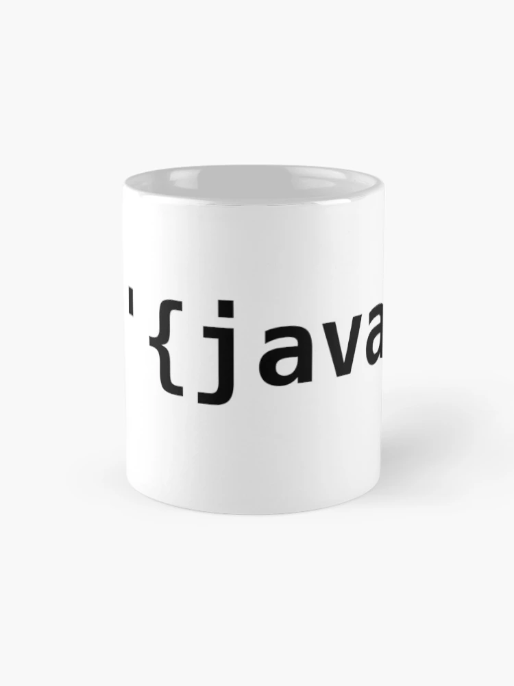 Thumbnail 4 of 6, Coffee Mug, Python > Java f-strings designed and sold by EncodedShirts.