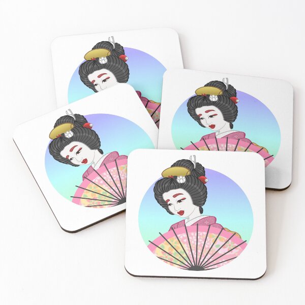 Item preview, Geisha with parasol designed and sold by Marie-Luise Fischer.