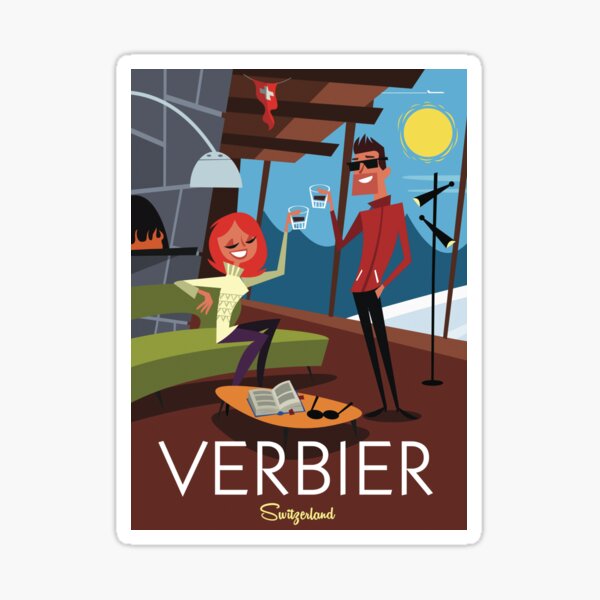 Item preview, Verbier Poster designed and sold by Gary Godel.