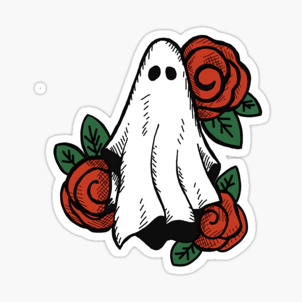 Rosie Ghosty Sticker