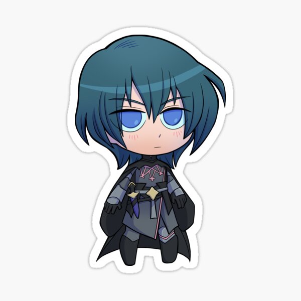 Byleth (M!Byleth) - Fire Emblem Three Houses - Chibi Cutie Sticker