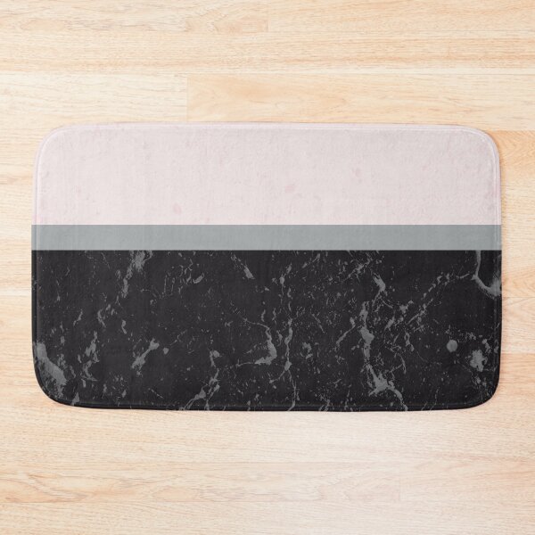 Item preview, Grey Black Marble Meets Romantic Pink #1 #decor #art designed and sold by Anita's & Bella's Art.