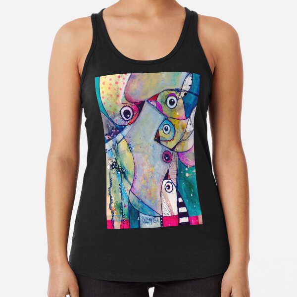 Love Birds Racerback Tank Top