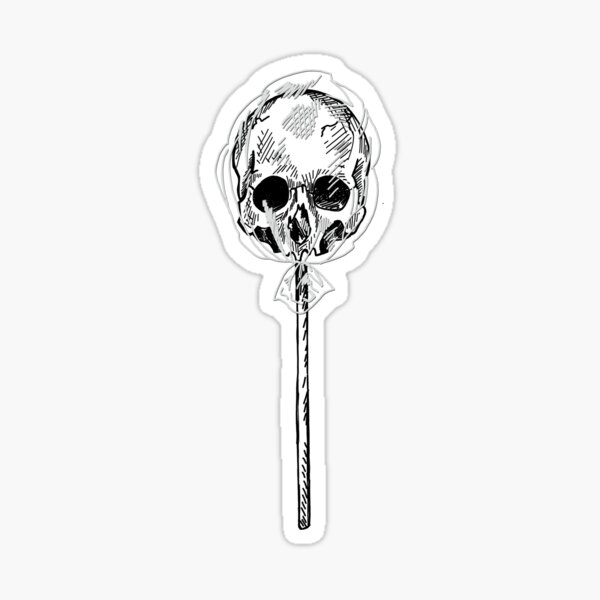 Skull Lolli #2 Sticker