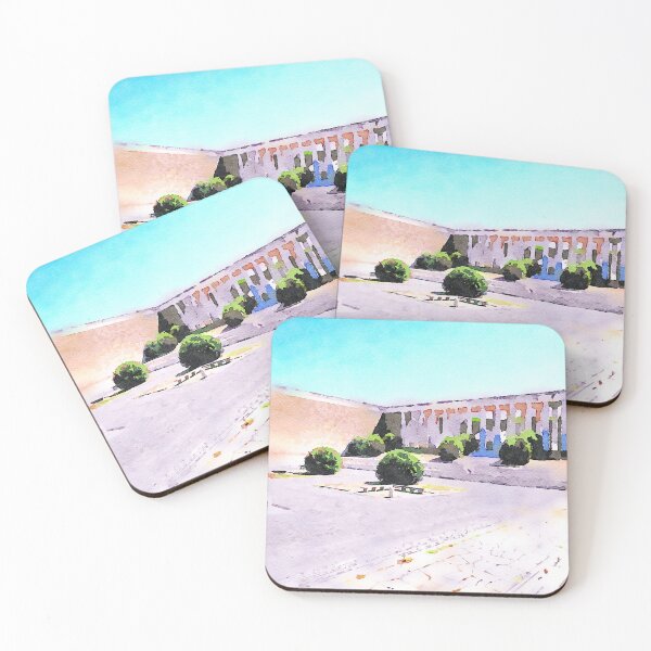 Item preview, Roma EUR: square and colonnade of the monumental building designed and sold by Giuseppe Cocco.