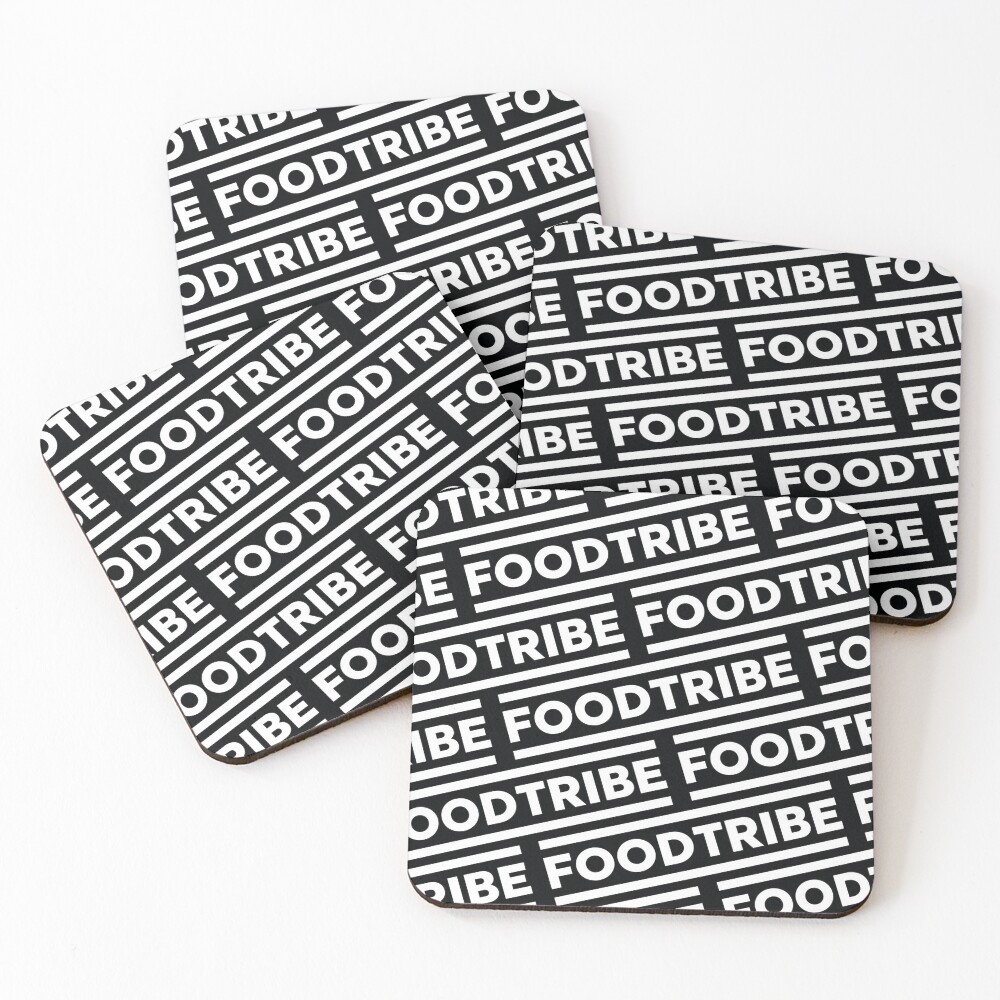 FoodTribe Coasters (Set of 4)