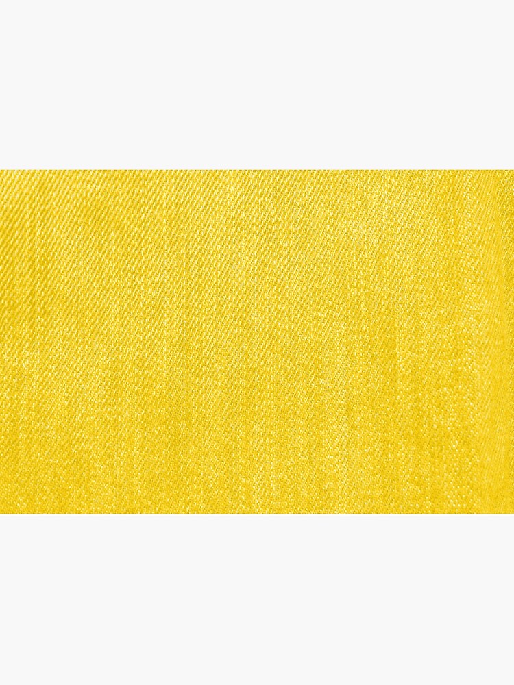 yellow denim fabric