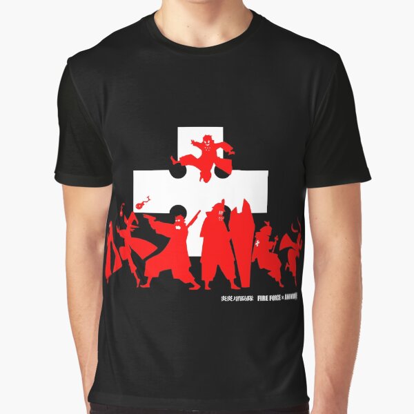 Fire Force - Special Fire Force Brigade 8 Graphic T-Shirt
