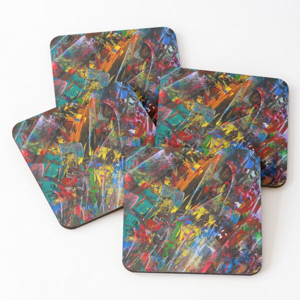 Item preview, Somehow Ordered Chaos Blue designed and sold by FrookeyPaints.