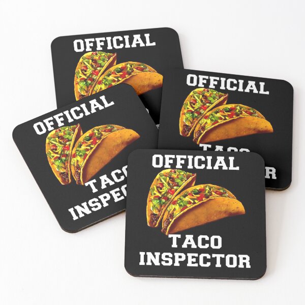 Item preview, Official Taco Inspector I Love Eating Tacos designed and sold by fantasticdesign.