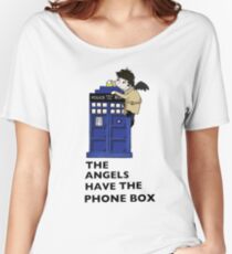 Castiel Has The Phone Box Women's Relaxed Fit T-Shirt