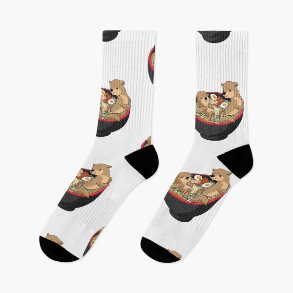 Item preview, Kawaii Otter Shirt Japanese Ramen noodles soup Otter Lover designed and sold by 11EINHALB.
