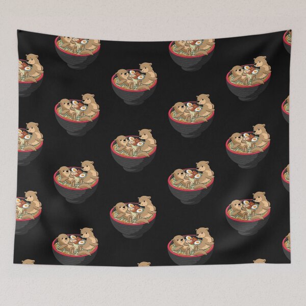 Item preview, Kawaii Otter Shirt Japanese Ramen noodles soup Otter Lover designed and sold by 11EINHALB.