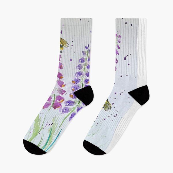 Item preview, Hummingbird, bumble bee and foxglove designed and sold by Casimirasart.