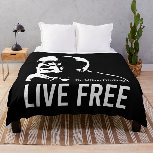 Item preview, Milton Friedman - Live Free designed and sold by TheLastStand.