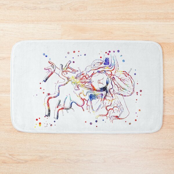 Item preview, Eye arteries, arteries, human eye designed and sold by Rosaliartbook.