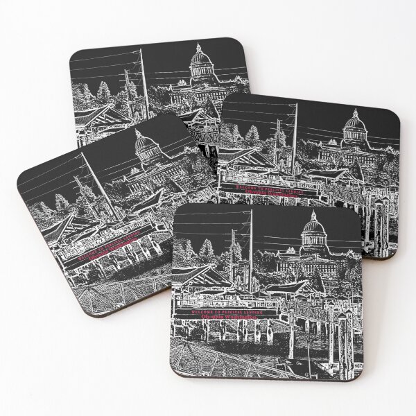 Item preview, Olympia, Washington - Downtown waterfront - Percival Landing designed and sold by leemcnut.