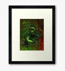 Matrix style Framed Print