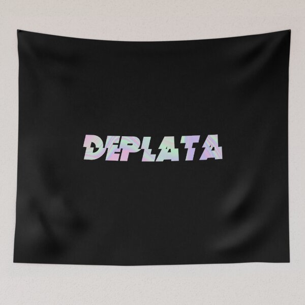 Item preview, Iridescent Holographic Silver Holography Distortion Lettering designed and sold by RosedesignArt.