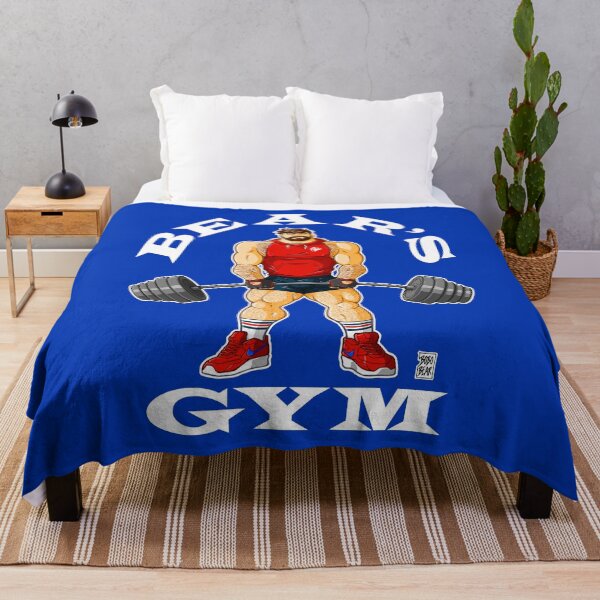 Item preview, ADAM LIKES BEAR'S GYM - WHITE WRITING designed and sold by bobobear.
