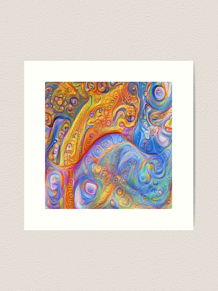 Alternate view of Abstraction #A Art Print