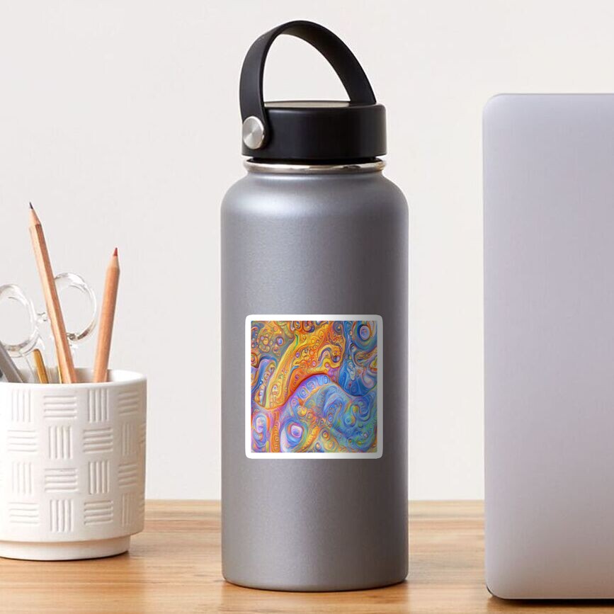 Abstraction #A Sticker