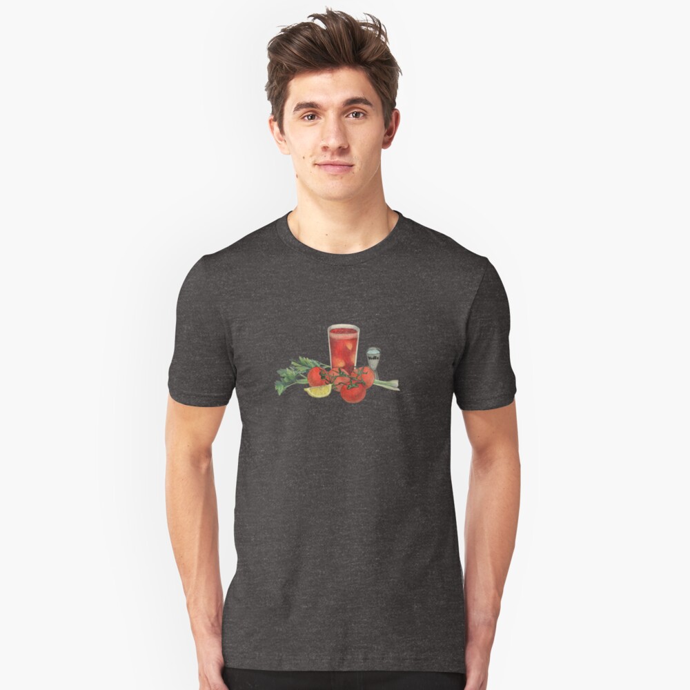 bloody mary recipe Slim Fit T-Shirt