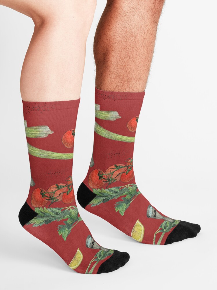 Alternate view of bloody mary recipe Socks