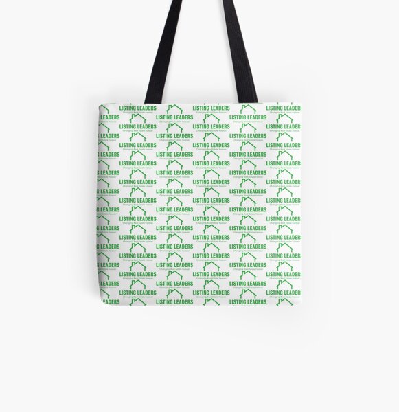 Listing Leaders Logo All Over Print Tote Bag