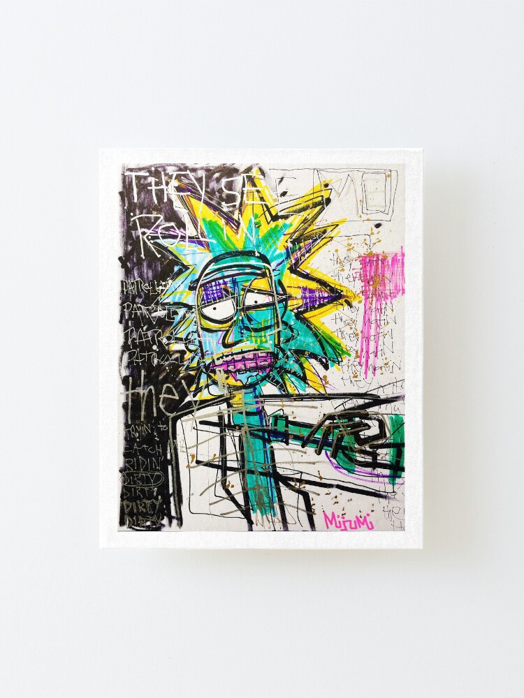 Alternate view of Rick Sanchez Riding Dirty Mounted Print