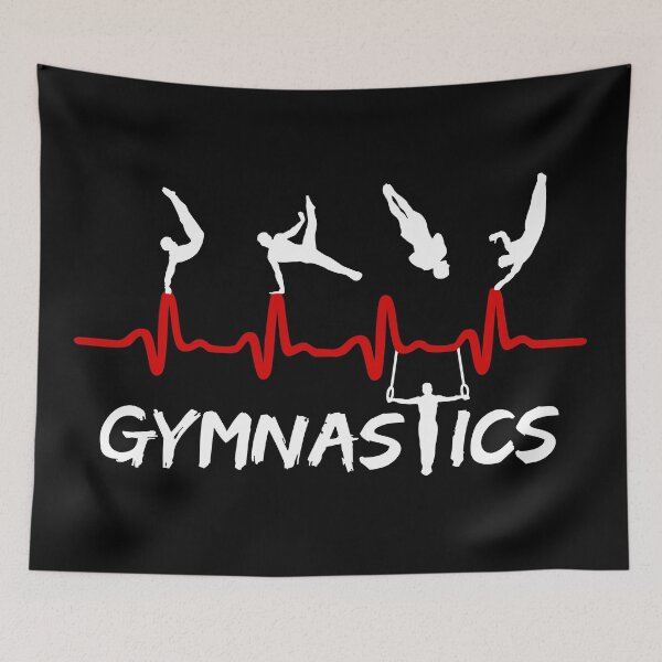 Item preview, Gymnastics Heartbeat - Men's Gymnastics designed and sold by claudiasartwork.