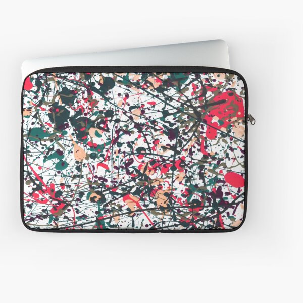 mijumi Pollock Red White Blue Laptop Sleeve