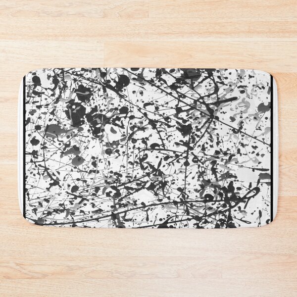 Item preview, Mijumi Pollock Black and White designed and sold by mijumi.