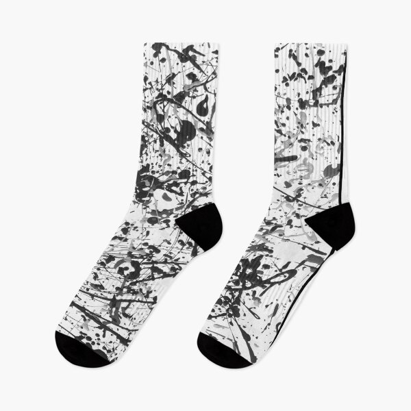 Item preview, Mijumi Pollock Black and White designed and sold by mijumi.
