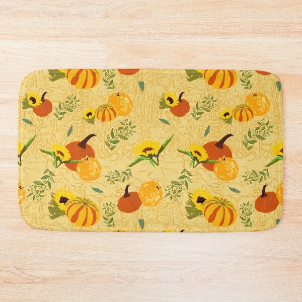 Item preview, Pumpkins harvest pattern 2 designed and sold by MelanieNad.
