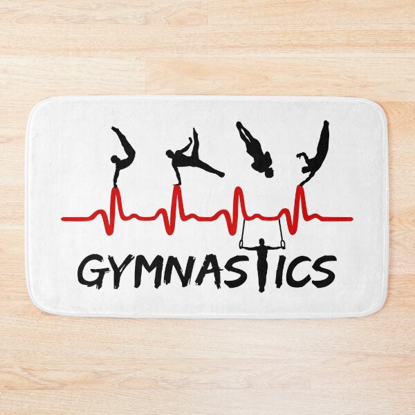 Item preview, Gymnastics Heartbeat - Men's Gymnastics designed and sold by claudiasartwork.