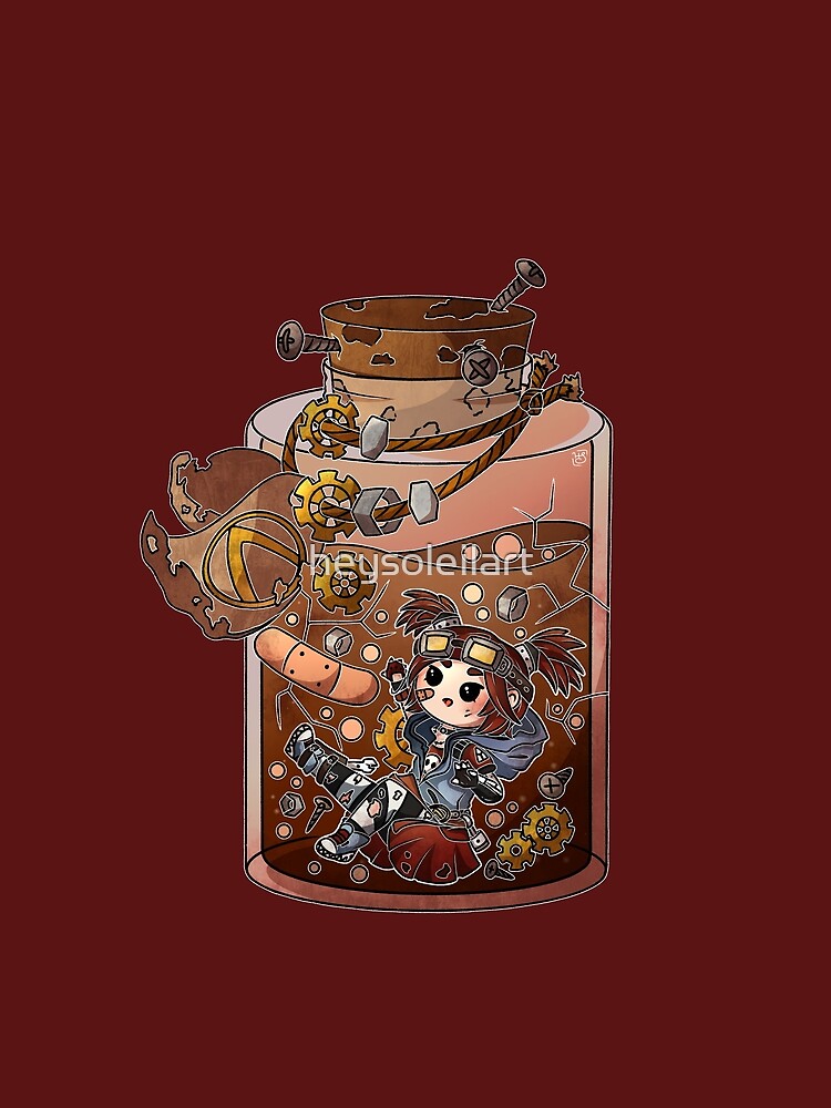 Gaige Potion Bottle by heysoleilart