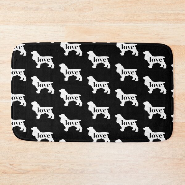 Item preview, Cocker Spaniel Dog Love - A Minimalist Distressed Vintage Style Design for Dog Lovers designed and sold by traciwithani.
