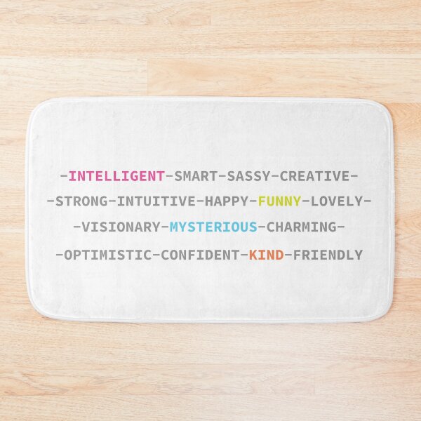 Item preview, Words that describe Women designed and sold by Sudevi.